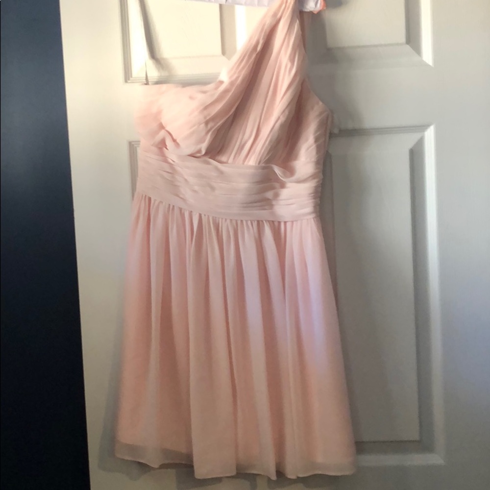 Pale pink dress